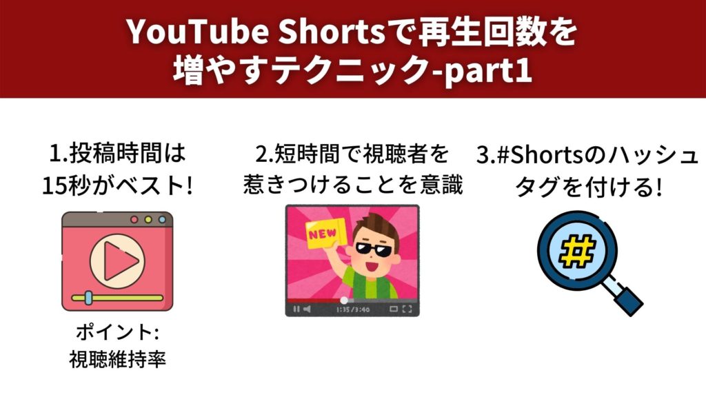 YouTube Shorts(ショート)で再生回数を増やすテクニック-1