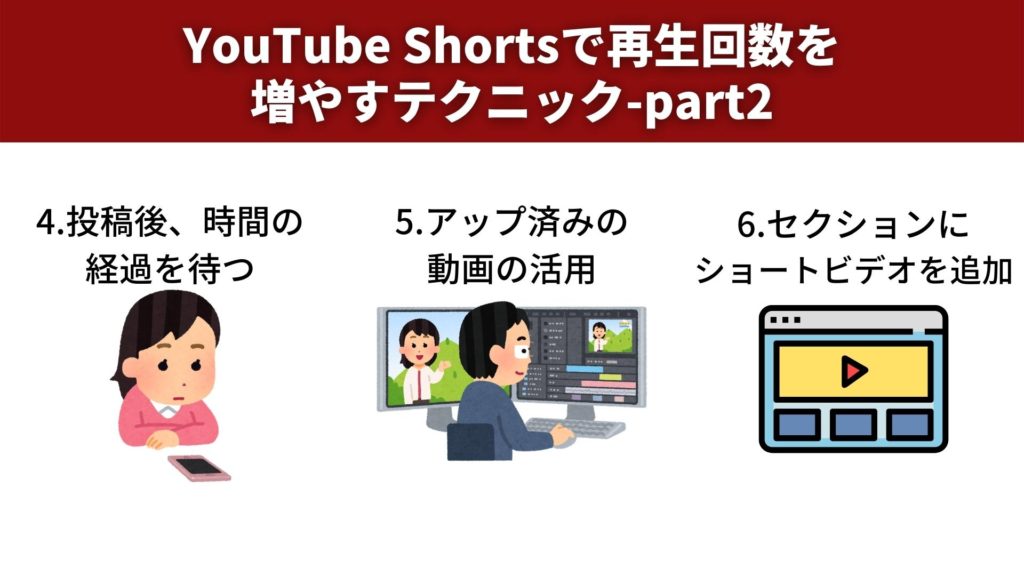 YouTube Shorts(ショート)で再生回数を増やすテクニック-2